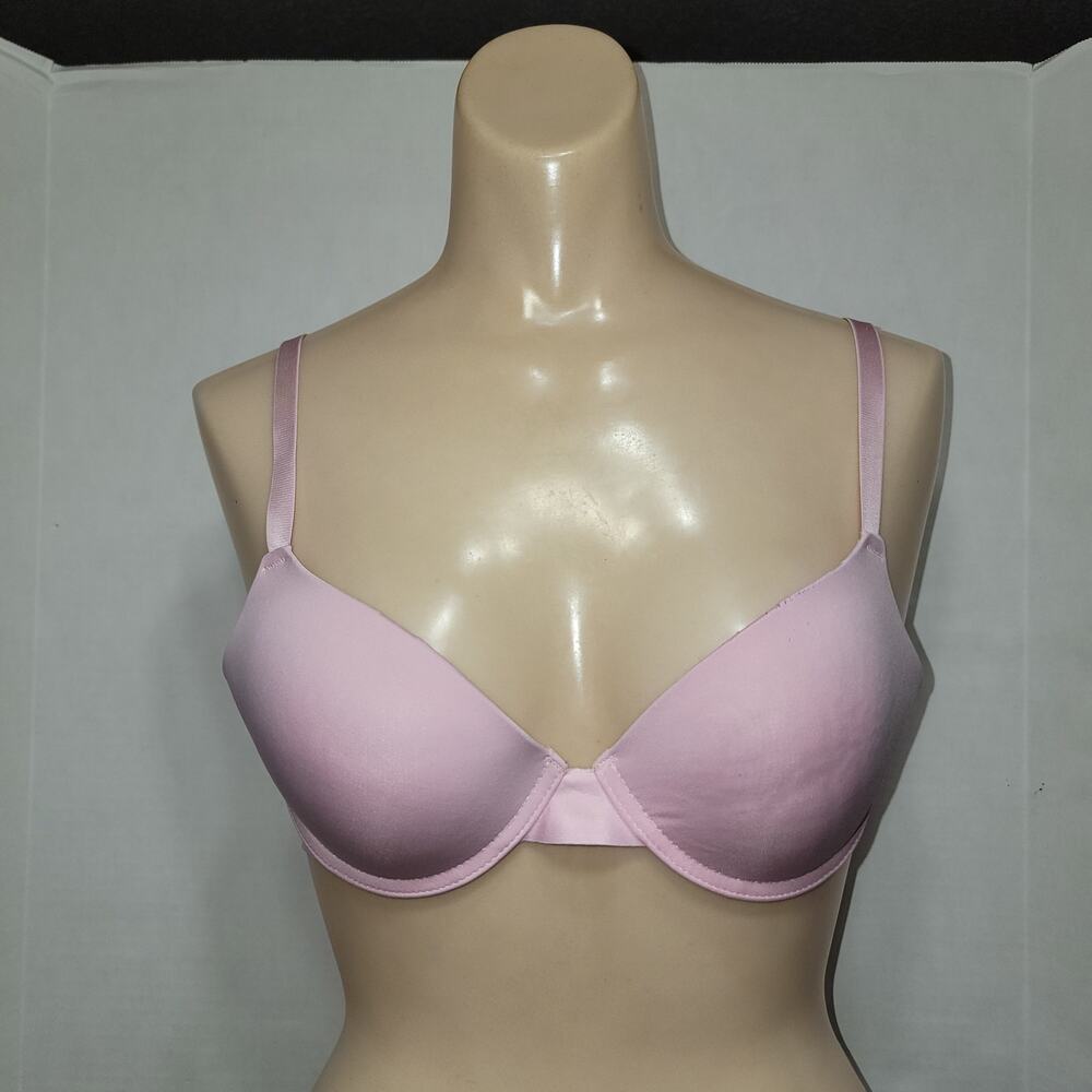 Prima Valentina Intimates Pink Padded Underwire Bra w/ Back Closure - Size 34B